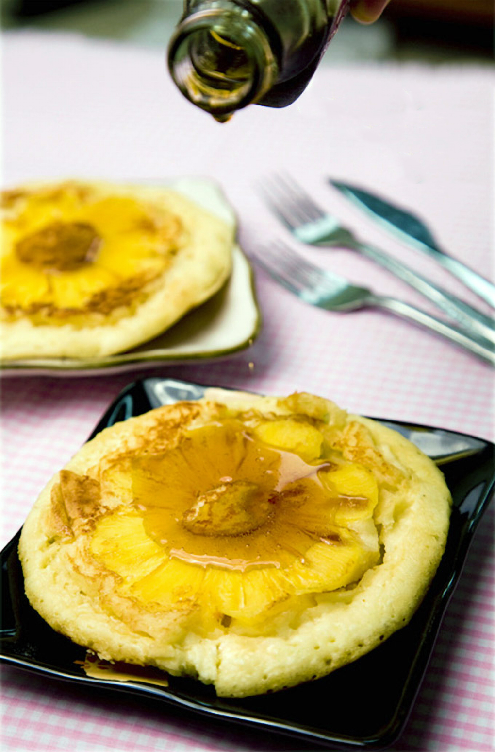 Cách làm bánh pancake dứa - Pineapple pancake