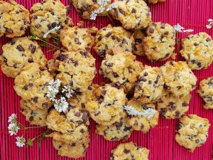Cornflakes chocolate chips cookies