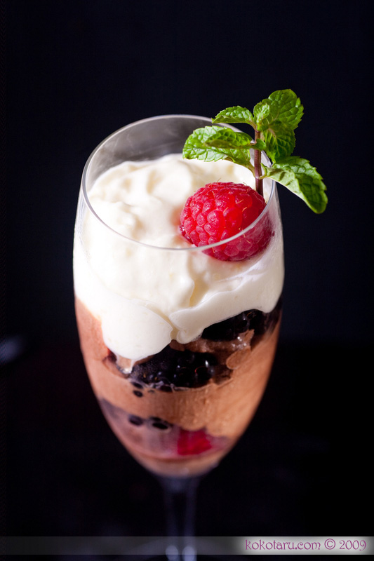 chocolate mousse 