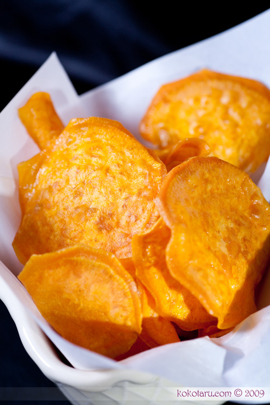 khoai lang rán - sweet potato chips 